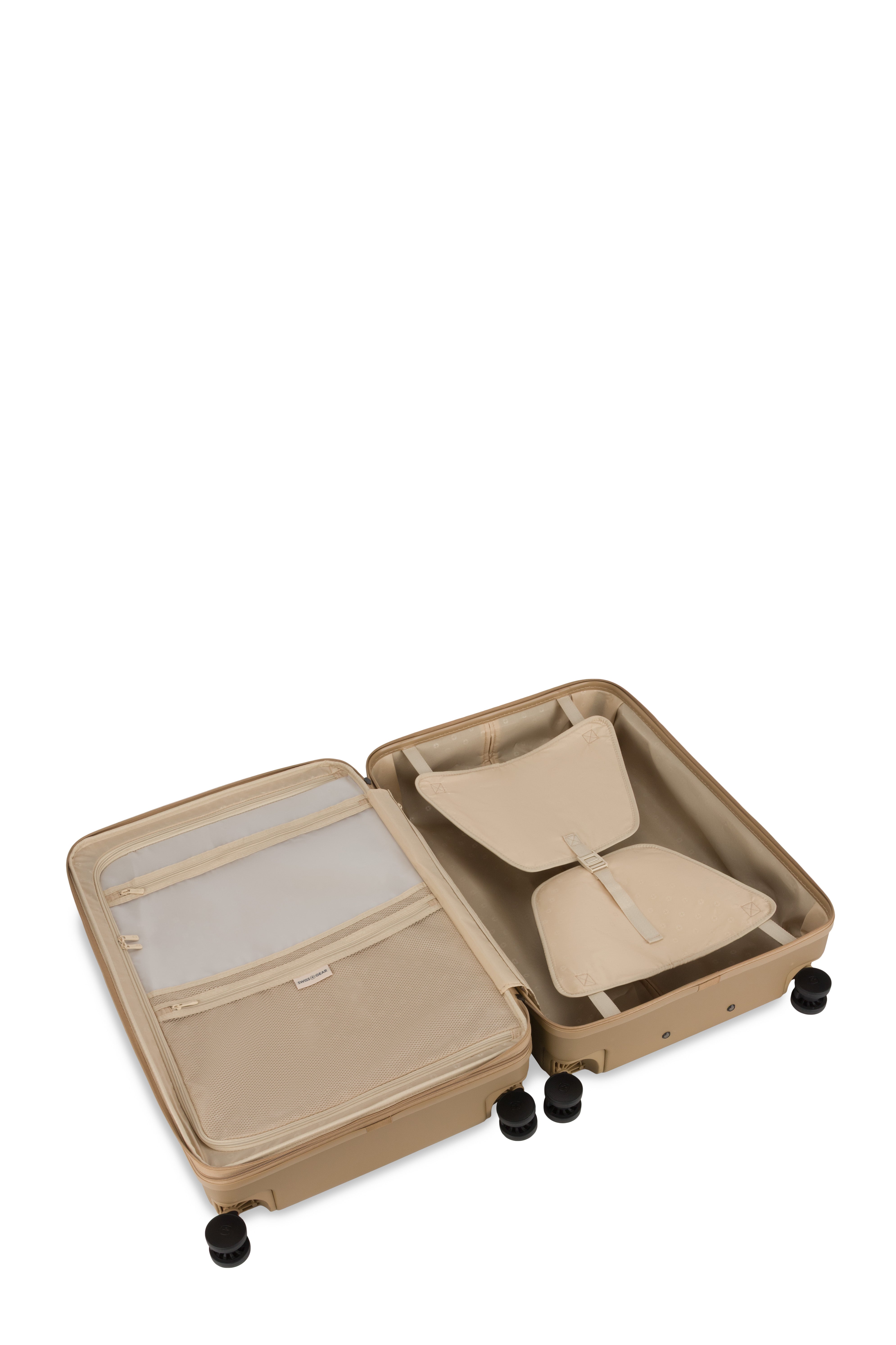 SWISSGEAR Summit Reserve Large Checked Spinner in Caramel