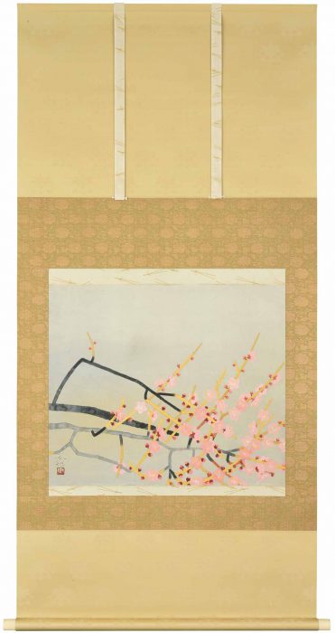 秋野 不矩「淡紅梅」の販売 | 美術品販売｜東京銀座ぎゃらりい秋華洞