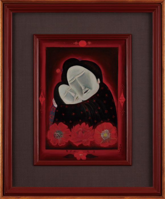 斎藤 真一「小梅とキクエ 越後瞽女日記より」の販売 | 美術品販売