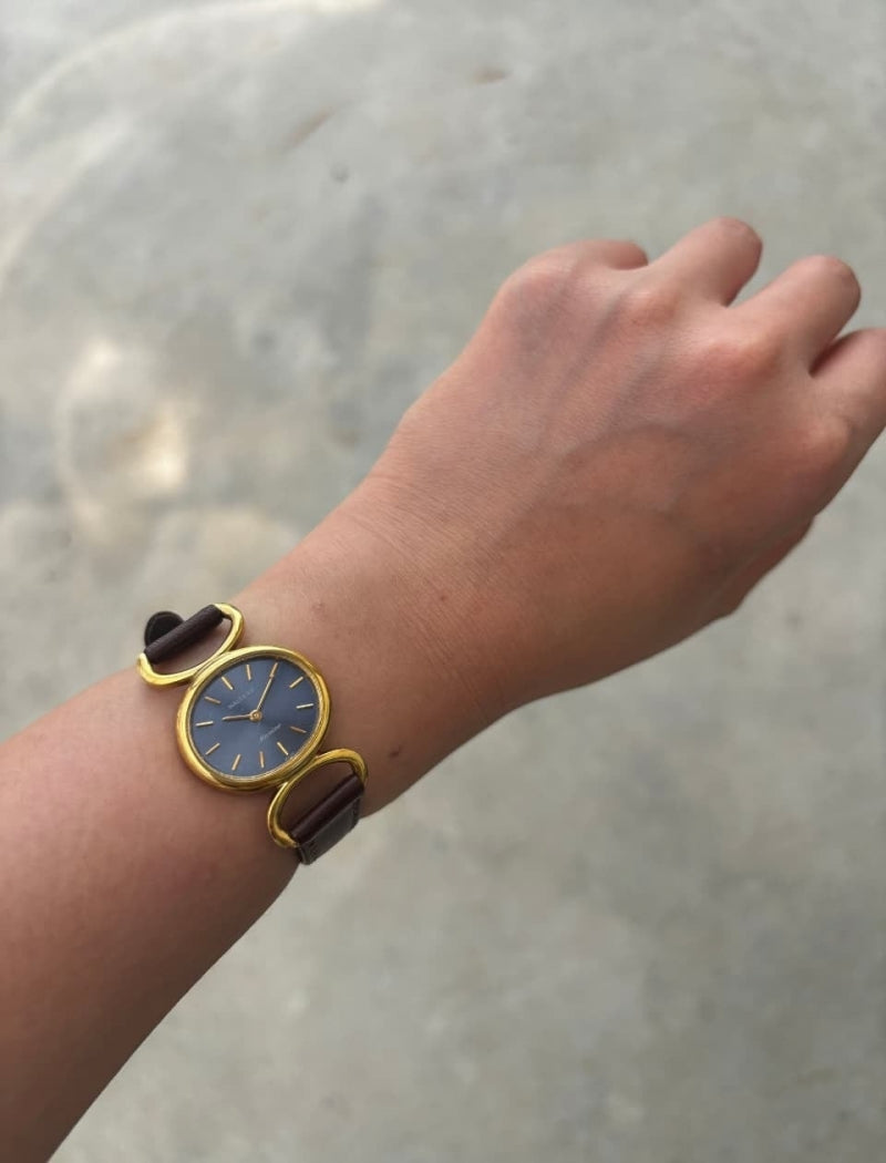 Waltham Watch Company/ウォルサム/GP 紺/630485 /手巻 / 腕時計 / 655