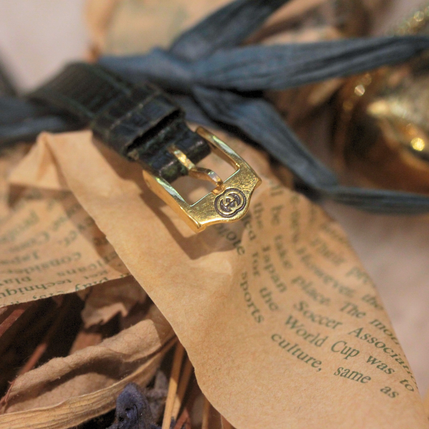 GUCCI / グッチ / シェリーライン / グリーン / ヴィンテージ腕時計