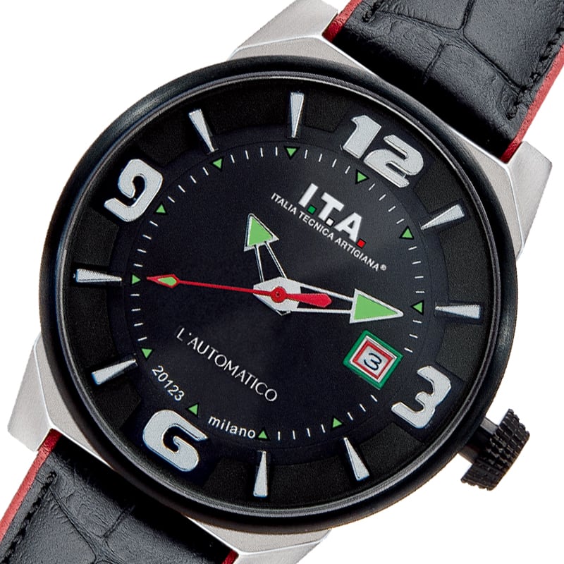 I.T.A.(アイティーエー) オートマティコ/自動巻き/ブラック/500本限定