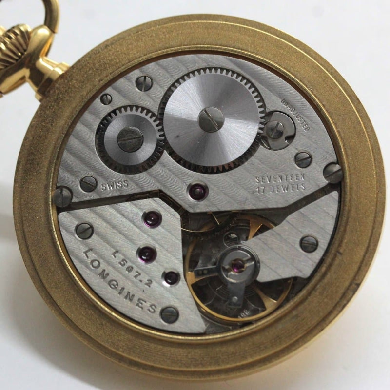 絶版モデルのロンジン ハンターケース懐中時計/L7.012.2.21.2/longines