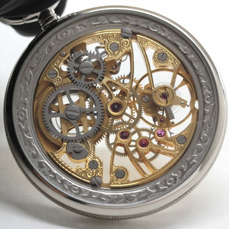 正美堂オリジナル懐中時計/オールドパーツを組み合わせた一点ものの