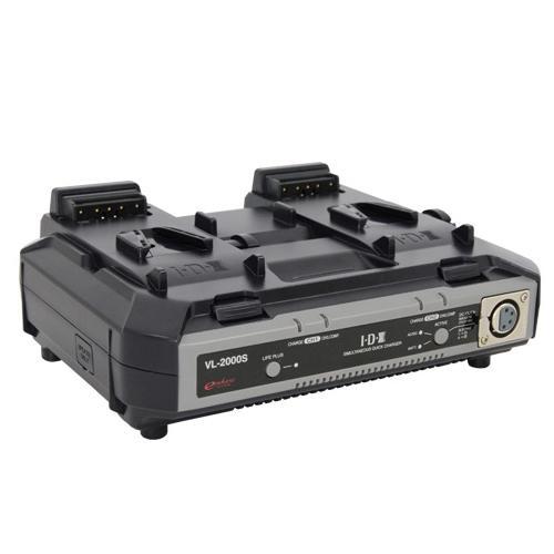 IDX VL-2PLUS ACアダプター機能付2チャンネル順次急速充電器 - 業務用