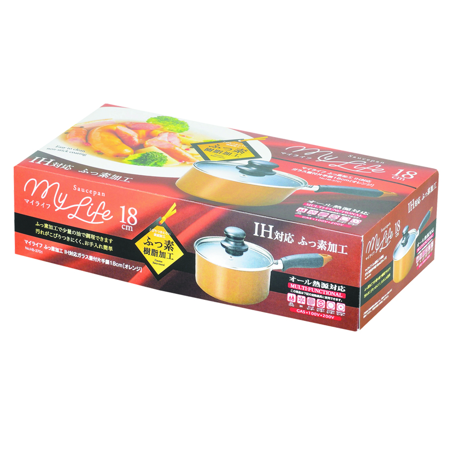 ル・クルーゼ ル・クルーゼ 片手鍋 18 オレンジ 片手鍋18cm⁄オレンジ