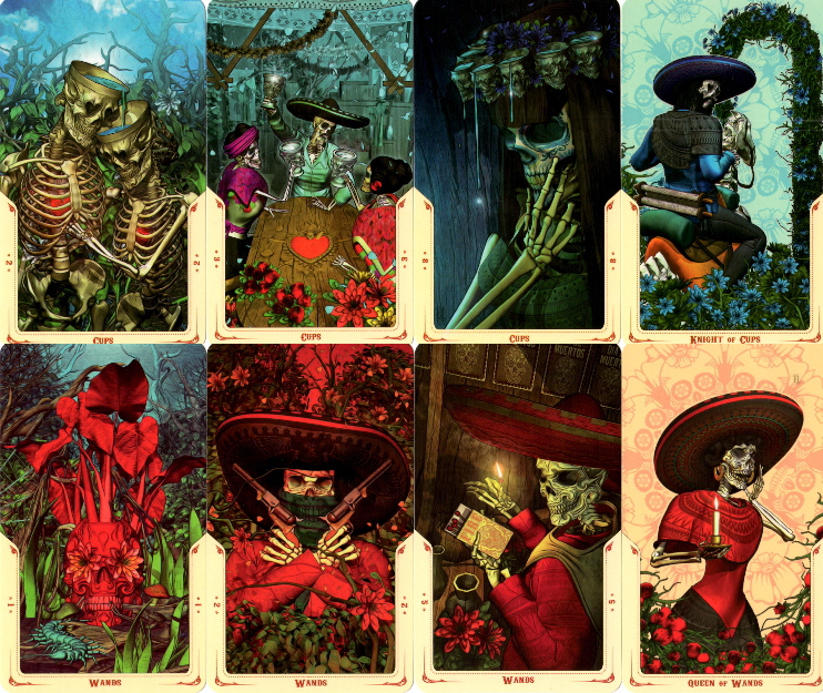 タロットカード SANTA MUERTE TAROT 【Prosperity Mana】