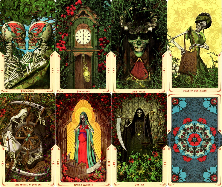 タロットカード SANTA MUERTE TAROT 【Prosperity Mana】