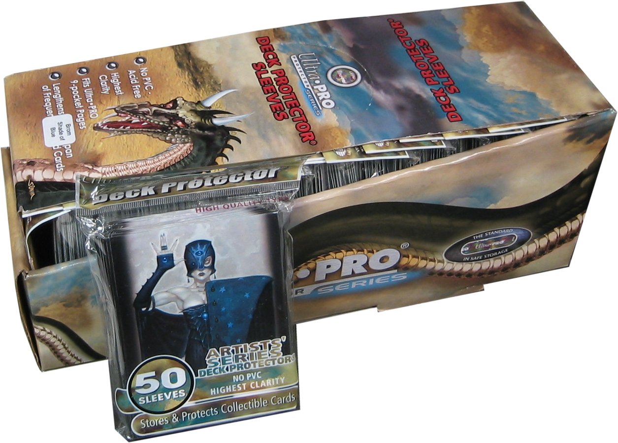 Ultra Pro Std. Deck Prot. - Brom (Shade/Blue) | Potomac Distribution