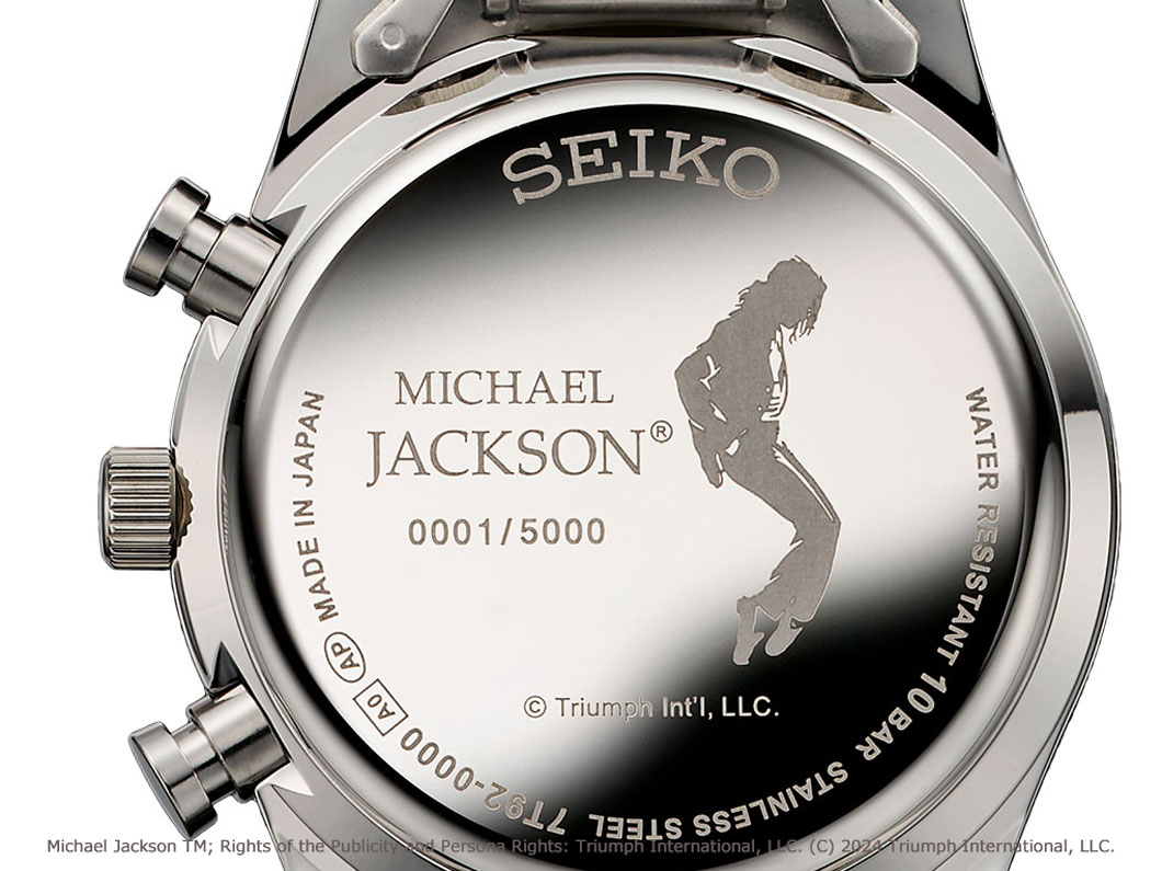 マイケル・ジャクソン×国産時計ブランド“セイコー”】文字盤に“ゼロ