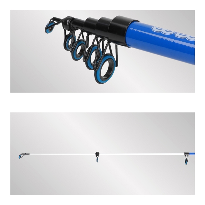 スマイルシップ コンパクトサビキセット 180cm 仕掛付 釣り竿 - 釣具の