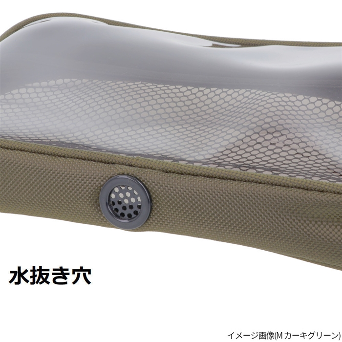 XOOX クリアポーチ M ブラック - 釣具のポイント 【公式】オンラインストア