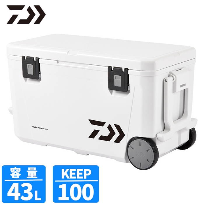 ダイワ タフトランク GU4300 43L ホワイト クーラーボックス - 釣具の