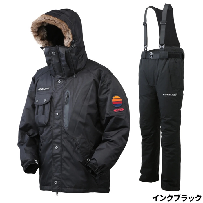 マズメ マズメ コアオールウェザースーツ M インクブラック MZFW-793