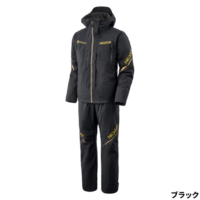 シマノ ネクサス ゴアテックス テクノレイヤードスーツ M ブラック RT