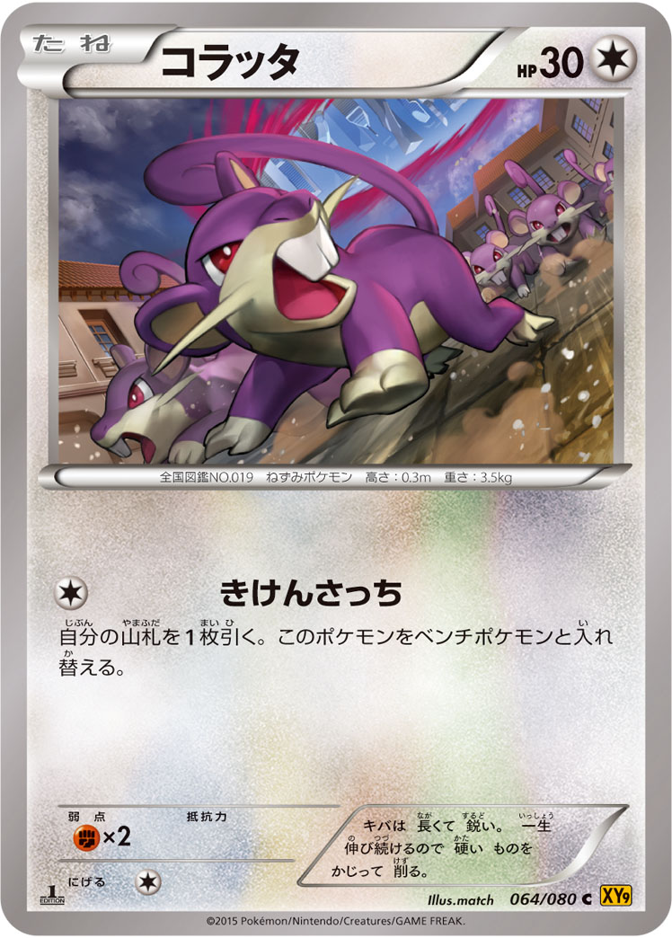 コラッタ | ポケモンカードゲーム公式ホームページ