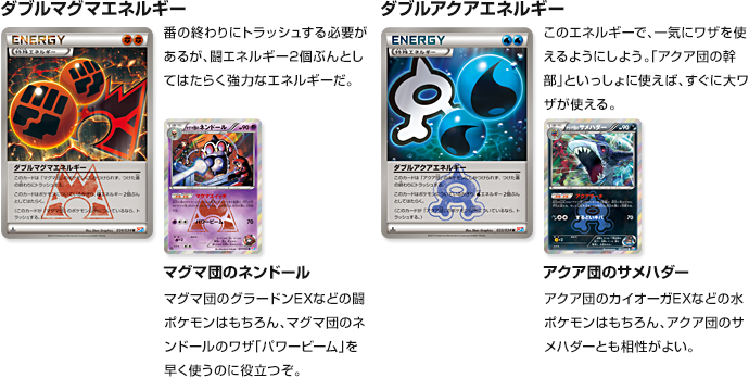 マグマ団」「アクア団」のポケモンを、さらにかつやくさせろ