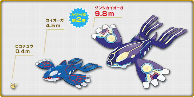 カイオーガ | 『ポケットモンスター オメガルビー