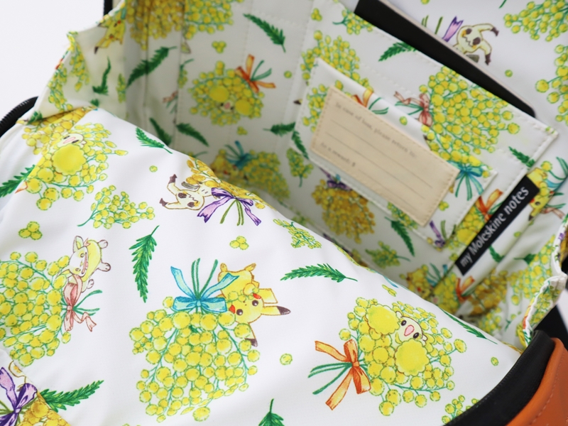 大人っぽい雰囲気なミモザの花束とピカチュウが主役の「モレスキン」の