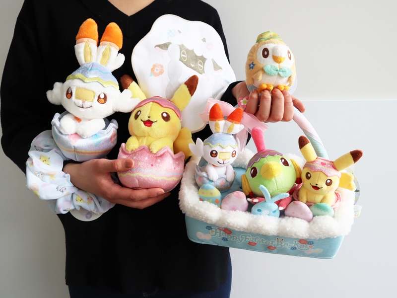 ポケモンたちがイースターを楽しんでいるグッズ「Happy Easter Basket