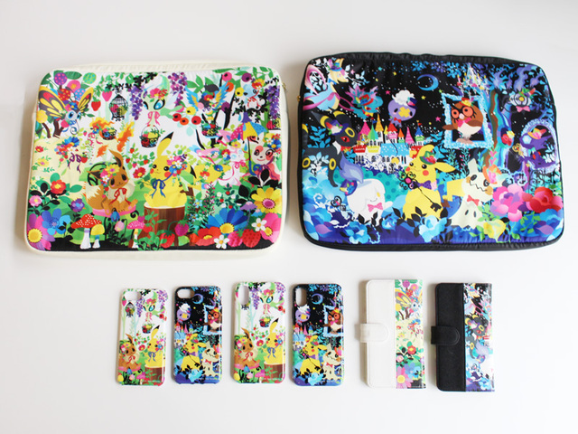 ポケモンたちが色鮮やかに描かれた、おしゃれでキュートな生活雑貨と