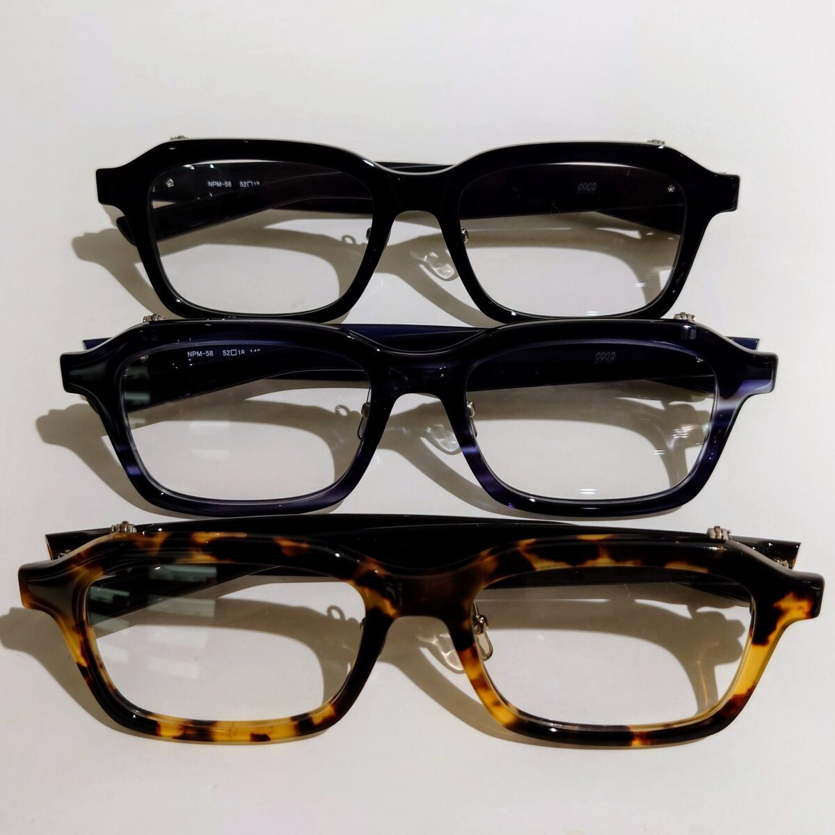 999.9(フォーナインズ)【NPM-58】跳ね上げ式の眼鏡 | POKER FACE KYOTO