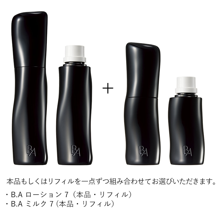 B.A ローション 7 本品＆B.A ミルク 7 本品 エッセンシャルキット