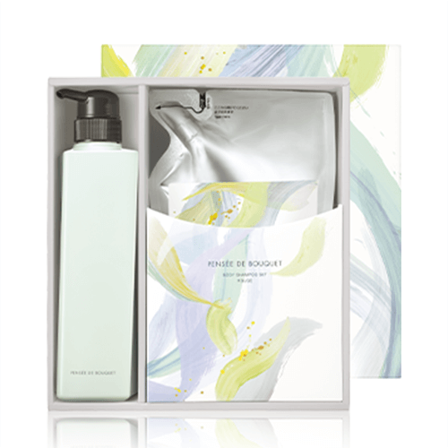 女性が贈られてうれしい花の香りのシャンプー パンセ ド ブーケ