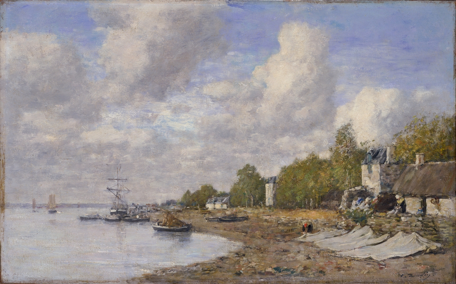 ダウラスの海岸と船 | コレクション | ポーラ美術館