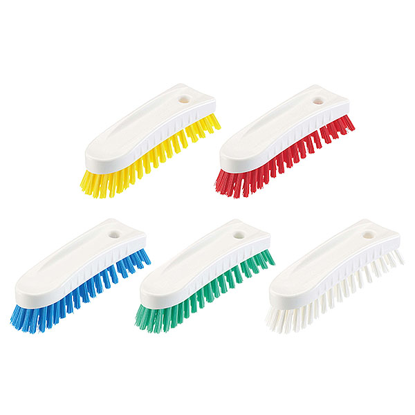 山崎産業 HGハンドブラシS(ソフト) [1ケース/10個入] - 毛が抜けにくく