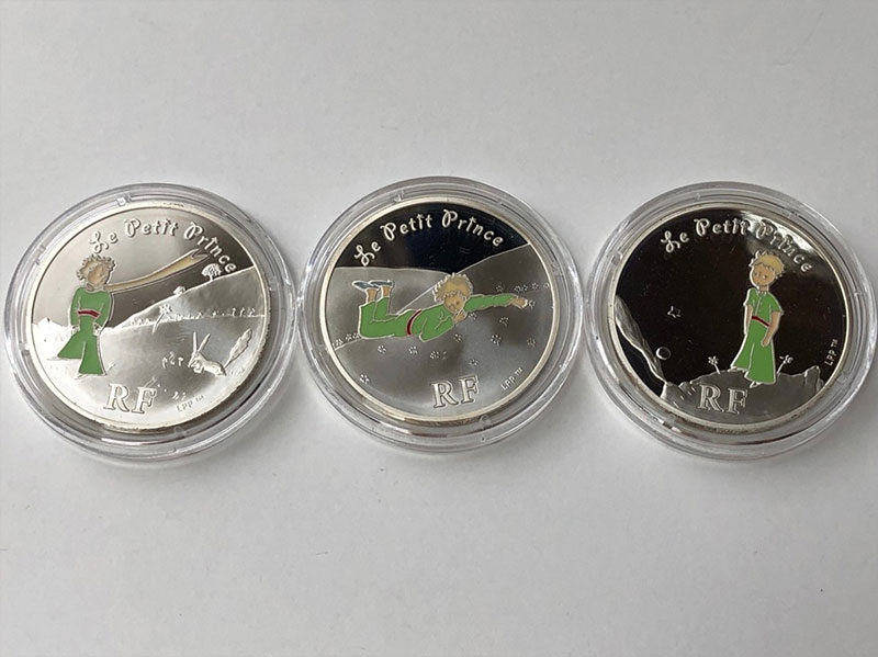 名作童話「星の王子さま」の銀貨が あるって知っていましたか？ - 金貨