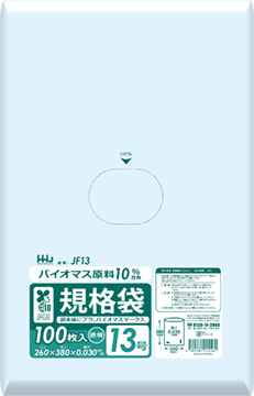 JF13 規格袋13号 – 透明 – 厚み0.03mm – メーカー直販、業務用ポリ袋