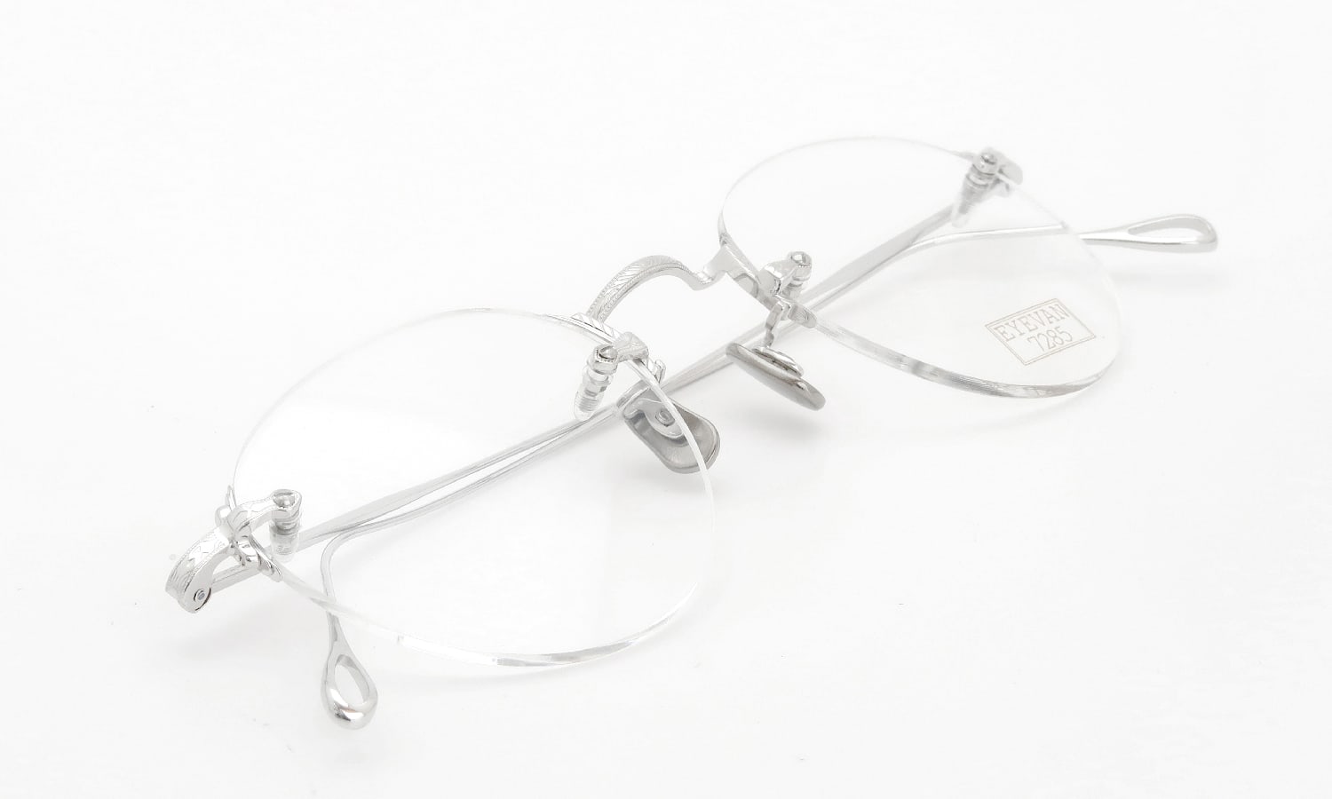 EYEVAN7285 アイヴァン7285 メガネ 140 (48)通販 C.800 SILVER 正規取扱