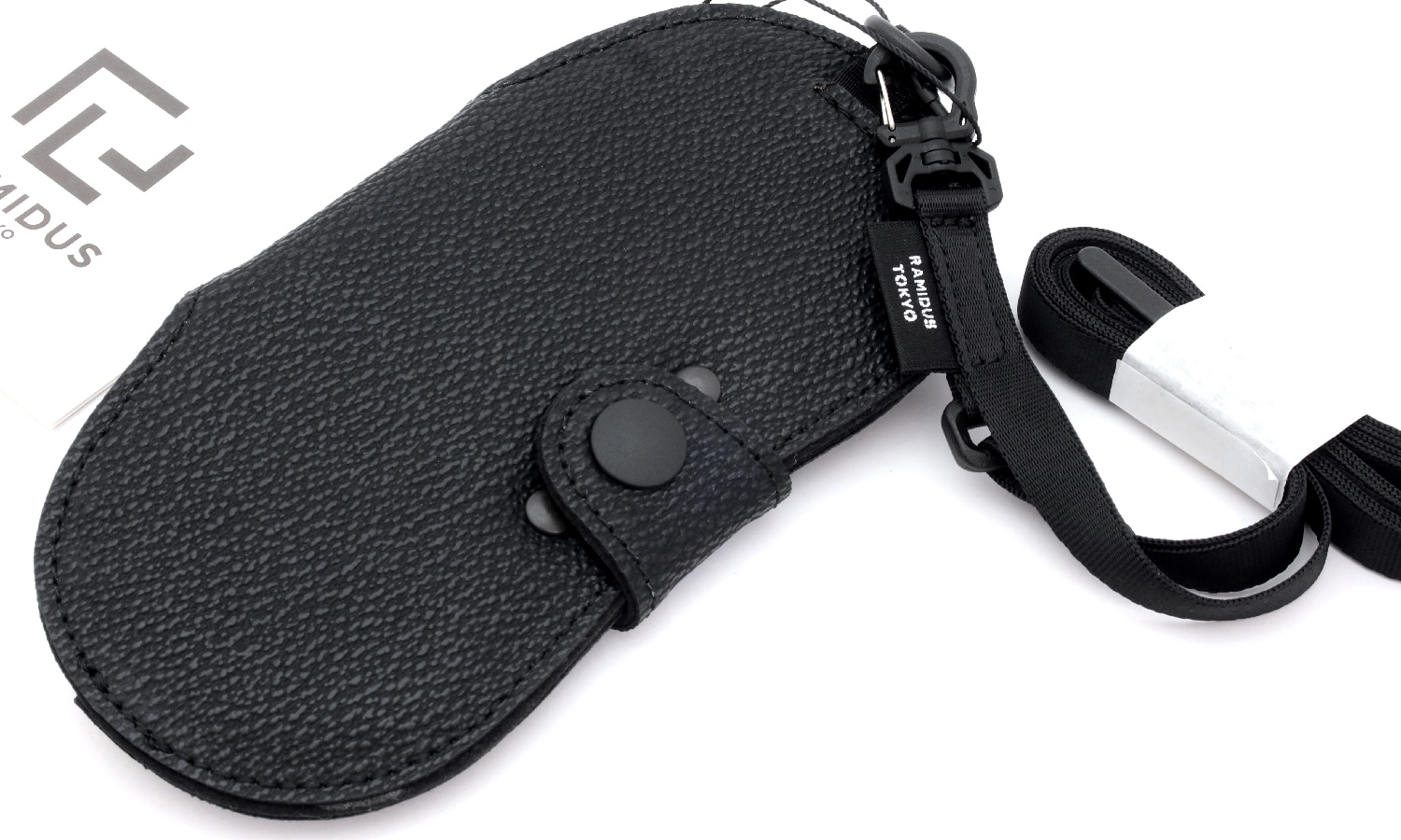 ayame×RAMIDUS アヤメ×ラミダス GLASSES CASE with strap通販 BLACK