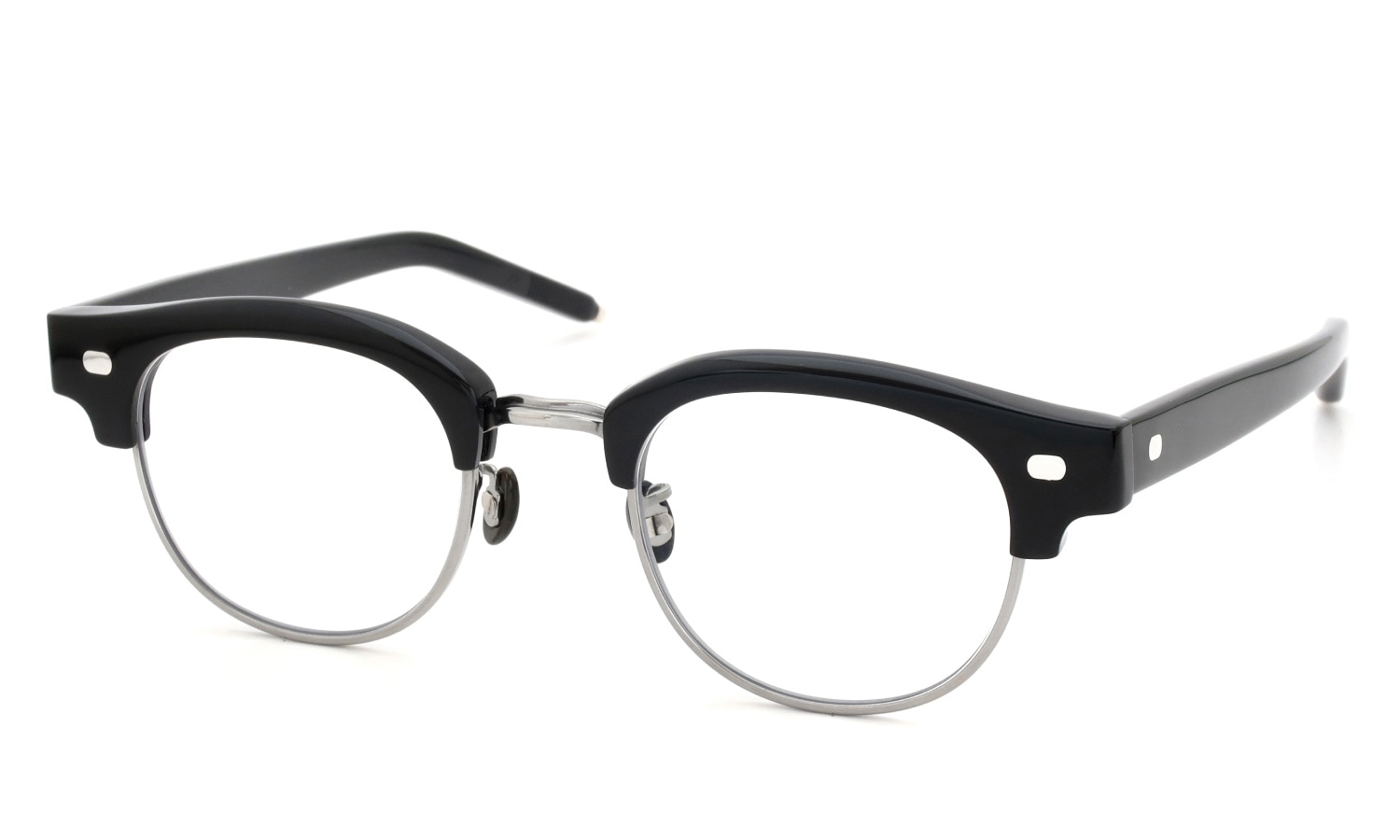 10eyevan ブロウメガネ no1 IV BR(47)通販 c.1002/5S Black/Brush