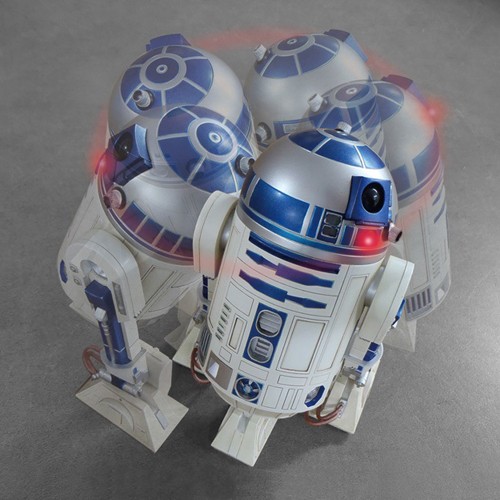 STAR WARS R2-D2 サウンド&ムービングアラームクロック（スター