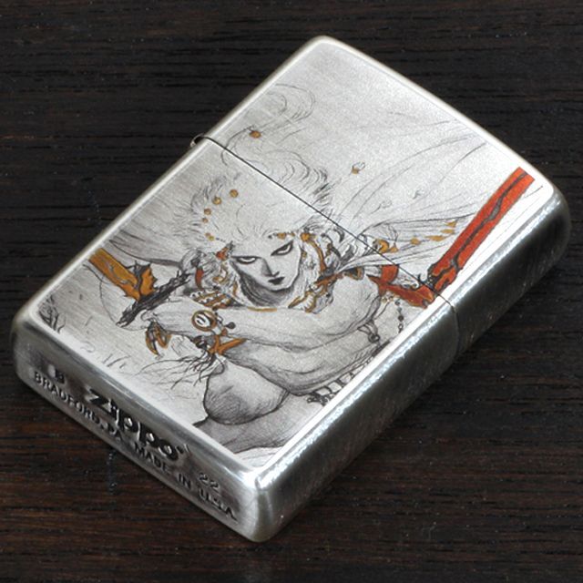 天野喜孝ZIPPOライター［F3・Twin Sword］