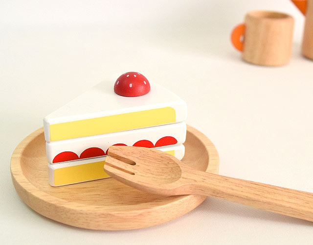 お皿 ままごと食器 エドインター｜木のおもちゃ ポプリの森