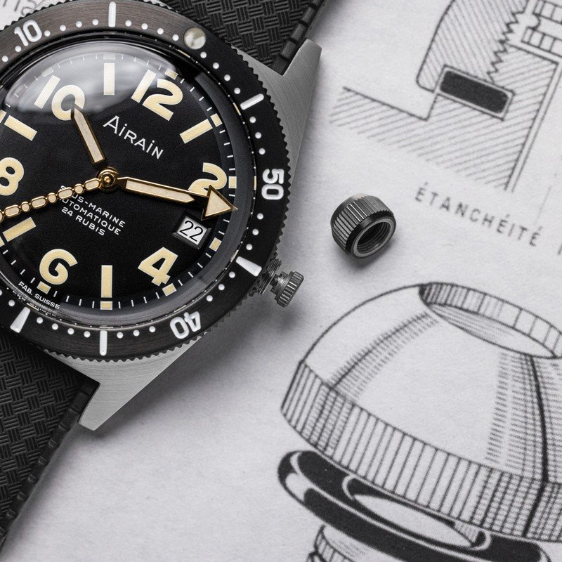 Airain Sous-Marine Re-edition DNA strand - Portanuova Gioielli