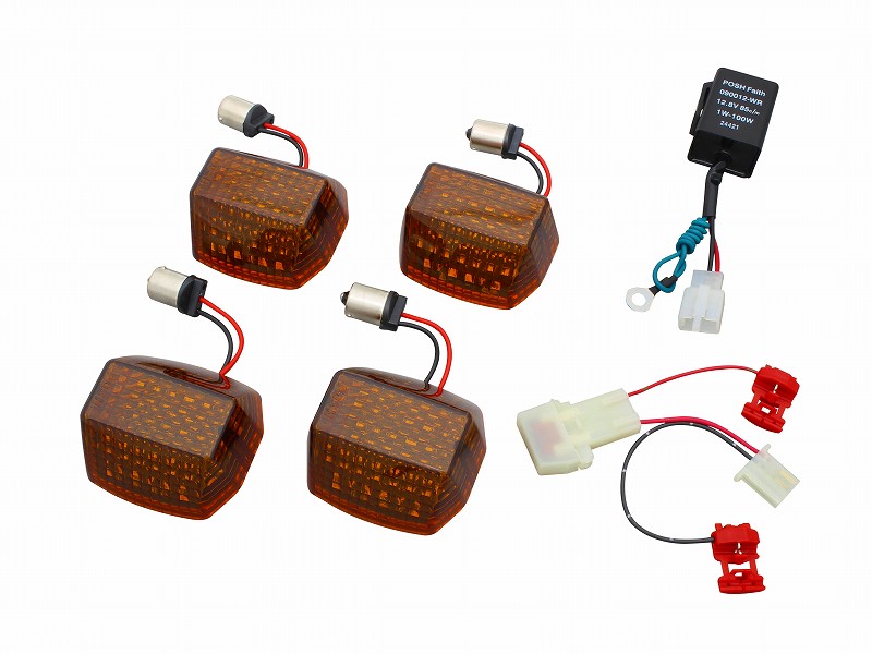 KAWASAKIタイプ<br/>LEDコンバージョンキット - （LEDウインカー
