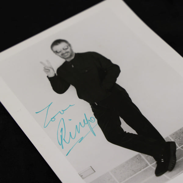 Ringo Starr signed photograph