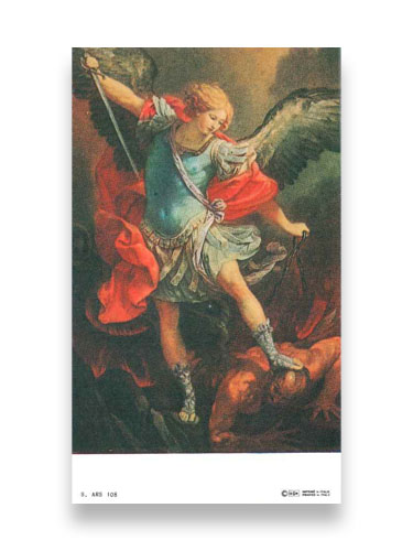 ご絵 大天使聖ミカエル（10枚セット）※返品不可商品 - パウルスショップ