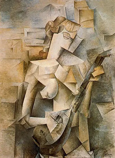Jeune fille à la mandoline de Pablo Picasso