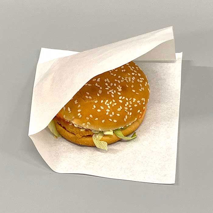 バーガー袋 No.15 無地4000枚（100枚×40）｜foodware+