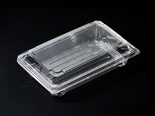 フードパック OP-4408-38U 透明穴無 デンカポリマー | テイクアウト