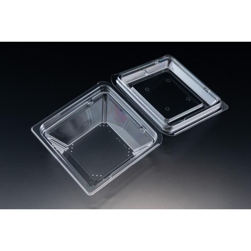 サラダ容器 バイオカップ プリズムシェル 13-43 リスパック