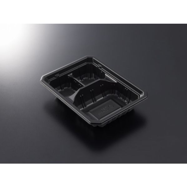 弁当容器 耐寒CT フロズ K20-15T BK 身 中央化学 | テイクアウト容器の