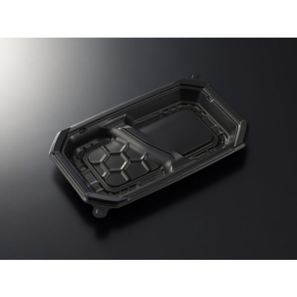 弁当容器 CT ロックス 22-14 2S BK 身 中央化学 | テイクアウト容器の
