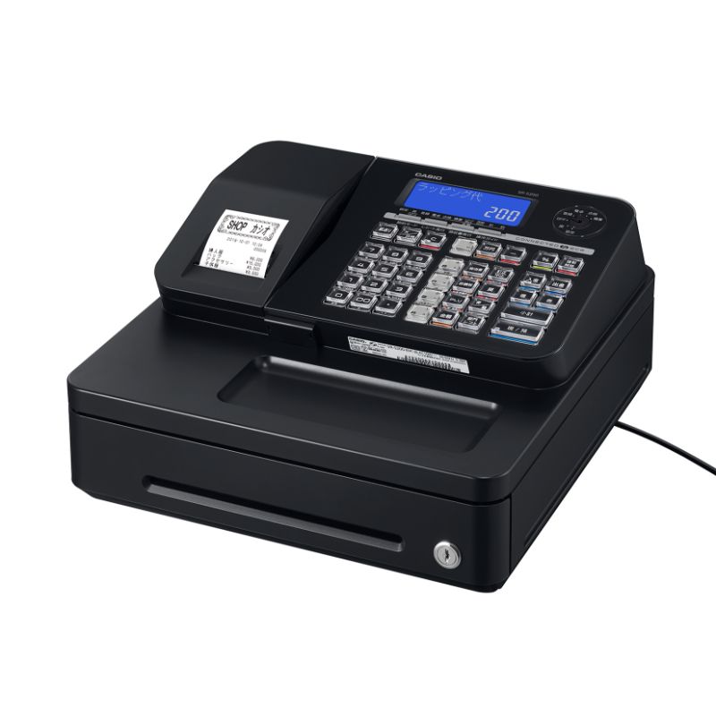 カシオ計算機 レジスター SR-S200-EX BK カシオ | テイクアウト容器の
