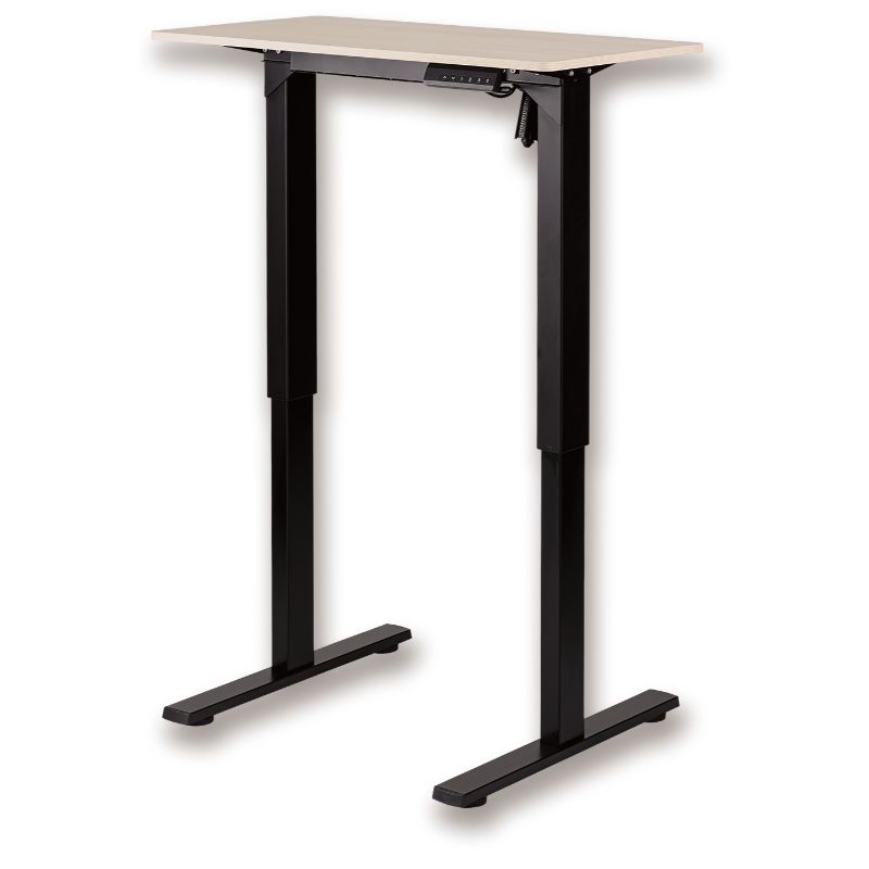 システム作業台 電動昇降デスク メモリー付 天板幅850mm ブラック